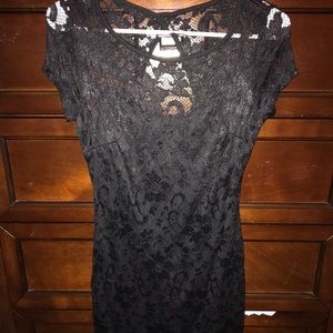 Black Lace Dress